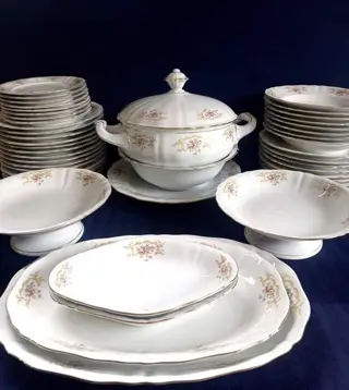 Reinkrone Bavaria - Tafelservies (49) - Barok - Porselein