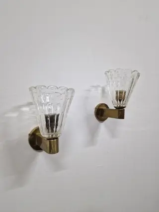 Attr. - Barovier &amp; Toso - Muurlamp (2)