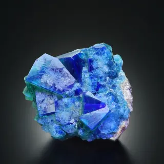 NIEUWE FIND Fluorescerende UV-actieve groene tot blauwe