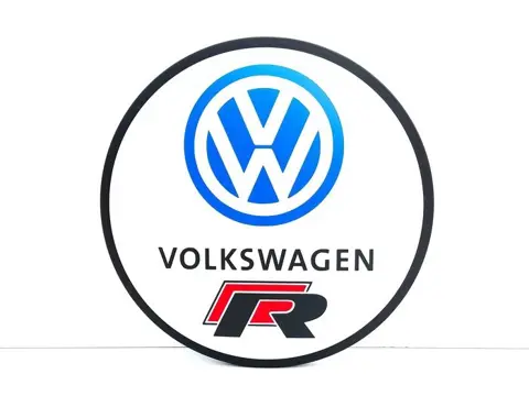 Bord - Volkswagen R Illuminated lightbox dimmable with