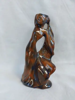 Eta Lempke - Plateelbakkerij Zuid-Holland - Art Deco beeld