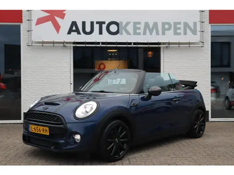 Mini Mini Cabrio 2.0 COOPER S CHILI SERIOUS BUSINESS LEER|NAVI|STOELVERWARMING|PARK-ASSIST|ZEER COMP