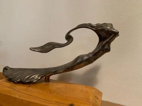 Decoratief object - Kühlerfigur Frau - Cadillac - 1920-1930