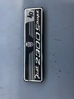 Logo for dashboard Fiat 2300 S Coupè