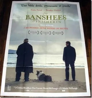 THE BANSHEES OF INISHERIN FRANSE filmposter.