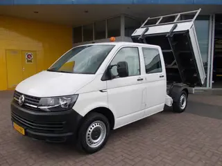 Volkswagen Transporter 2.0 TDI L2H1 DC PICK-UP, KIPPER, OPEN LAADBAK