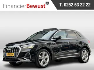 Audi Q3 35 TFSI AUT7 2X S-LINE. PANODAK LEDER NAVI CAMERA DIGI-DASH CARPLAY LED LMV PDC