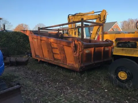 Meiller 17 m3 dumperbak, kipper, tipping body, steel tipping bodies, Kippmulden