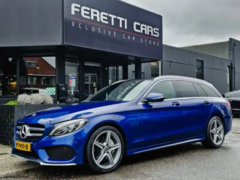 Mercedes-Benz C-Klasse Estate 180 AMG-LINE AUTOM PANODAK SPORTLEDER CAMERA NAVI LED LMV PDC ORG.109d