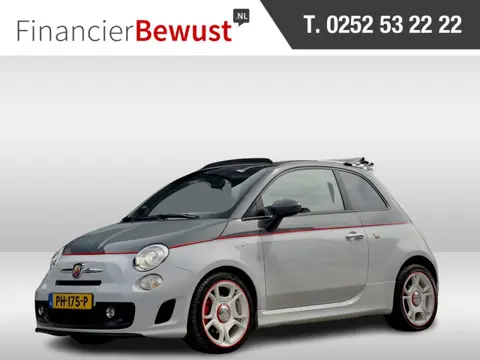 Fiat 500C 1.4-16V ABARTH CABRIO TWO-TONE VOL-LEDER NAVI AIRCO LED LMV PDC