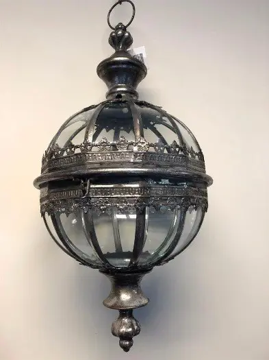 Metalen hang lantaarn , lamp ,kaars , veranda lantaarn
