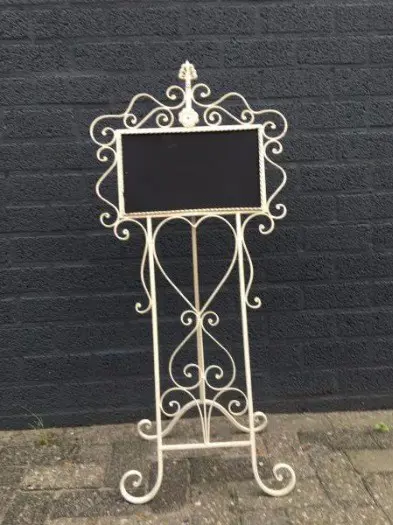 Stoepbord , krijtstoepbord , horeca
