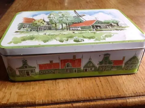 Blik / trommel - Verkade : ZAANSTREEK