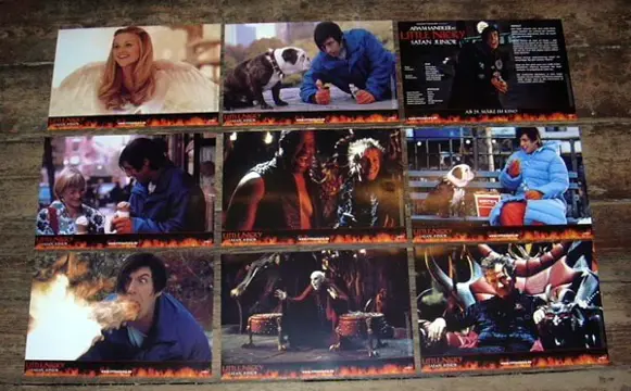 LITTLE NICKY lobbycard set.