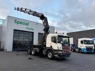 Scania P124-420 6x2*4 + HIAB 600 EP-5 (bj 2003)