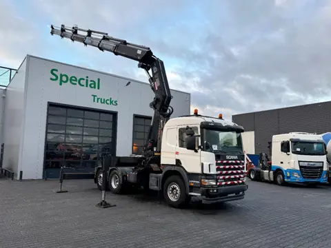 Scania P124-420 6x2*4 + HIAB 600 EP-5 (bj 2003)