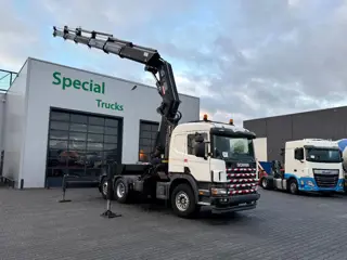 Scania P124-420 6x2*4 + HIAB 600 EP-5 (bj 2003)