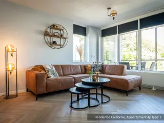 Appartement in complex op 5 minuten fietsen van het strand