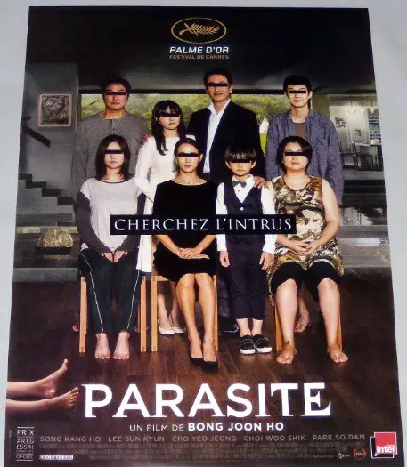 PARASITE FRANSE filmposter.