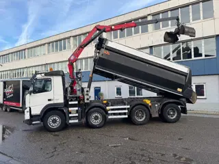 Volvo FMX 420 8X4 HMF 1643Z2 + REMOTE CONTROL + HYVA KIPPER