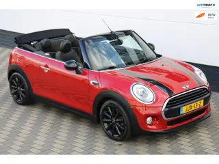 Mini Cabrio 1.5 Cooper Automaat Navi LED Leder Cruise !!