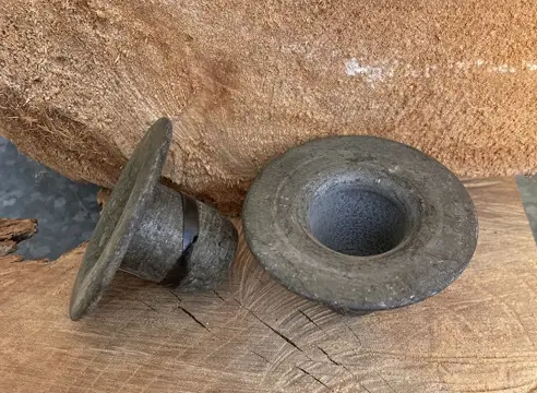 KANDELAARS DOP METAAL FELSRAND NIEUW