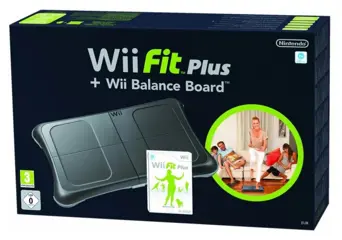 Wii Fit Plus + Balance Board (Black)