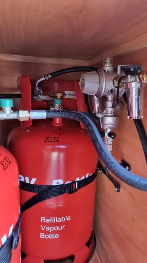 Lpg gasflessen in uw camper / caravan!!
