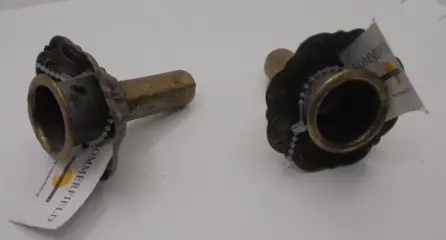 KANDELAAR HOUDER STOMP OLD BRONS 7 CM Nieuw