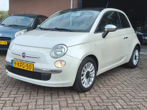 Fiat 500 0.9 TwinAir Lounge PANODAK, BLEUTOOTH, AIRCO, APK!!