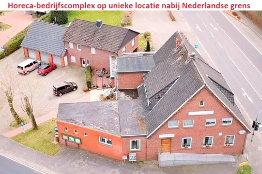 Grens Duitsland - Nederland - horeca-bedrijfscomplex