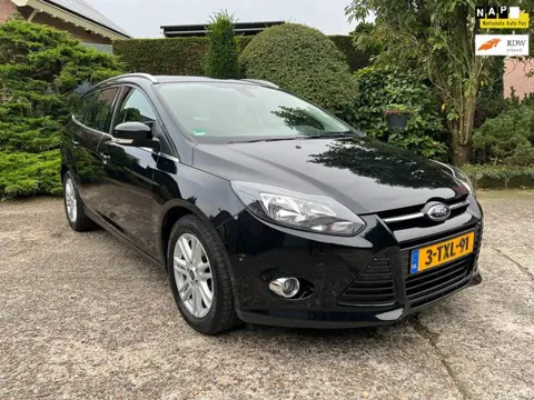 Ford Focus Wagon 1.0 EcoBoost Edition Plus, Navi, ECC, 1e eigenaar, NAP, Nette auto!
