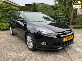 Ford Focus Wagon 1.0 EcoBoost Edition Plus, Navi, ECC, 1e eigenaar, NAP, Nette auto!