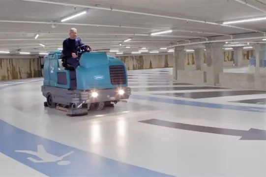 Parkeergarage Schoonmaken