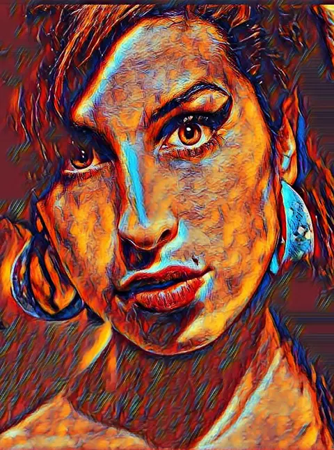 Fine Art Print Henk Adriani Amy Winehouse