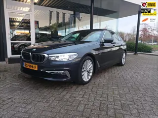 BMW 5-serie 520d High Executive/LEER /SCHUIFDAK/TREKHAAK/NIEUWSTAAT