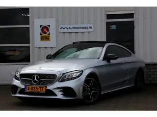 Mercedes-Benz C-Klasse Coupé 180 AMG 9-G Aut.*Perfect MB Onderh.*1ste Eig!*Pano/Sfeerverl./Virtual C