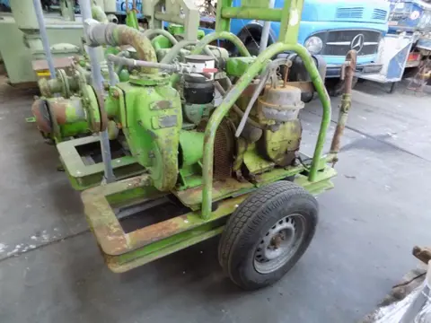 Vuilwaterpomp centrifugaal pomp unit (durty water pump)  diesel