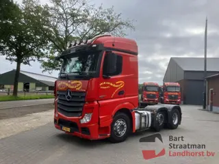 Mercedes-Benz ACTROS 2645 6x2 Euro 5 Trekker met kipper hydrauliek BS1025