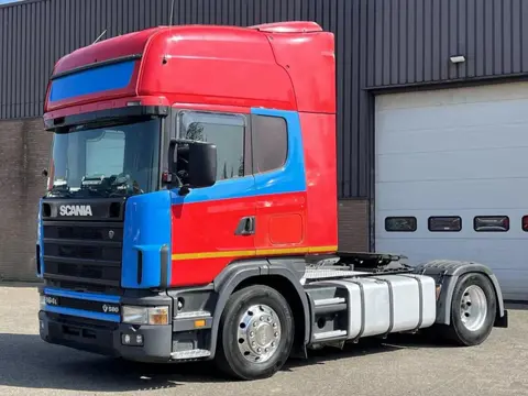 Scania R164-580 V8 / Manual / Retarder / Airco / 4x2 / Topline / PTO HT1019