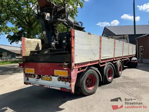 Floor FL0 12 30H 3 Assen Steentrailer As 2 en 3 gestuurd met Hiab R 125 F2 BS1519