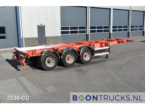 Burg BPO 12 27CDM12 TANK CHASSIS | 20-30ft * 3800 Kg * NL TRAILER