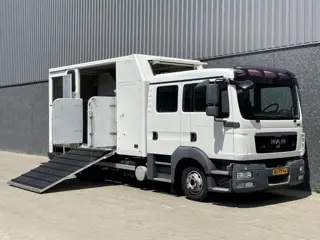 MAN TGL 8.180 / Paardenwagen / Only 97.298 km / Ex Overheid / Euro5 EEV / NL Truck HT1104