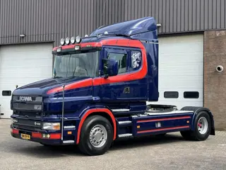 Scania T164-480 V8 / Retarder / Only 779.382 km / Torpedo Hauber / Airco / 470 wb / Original T-Cab /