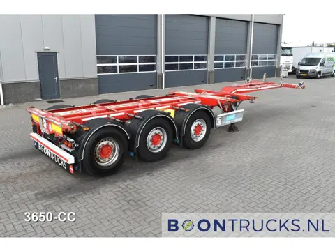 D-Tec FLEXITRAILER | 2x20-30-40-45ft HC * 2x LIFT AXLE * SAF/DISC * 2x EXTENDABLE