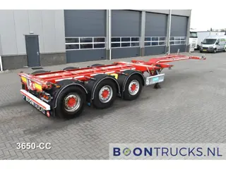 D-Tec FLEXITRAILER | 2x20-30-40-45ft HC * 2x LIFT AXLE * SAF/DISC * 2x EXTENDABLE