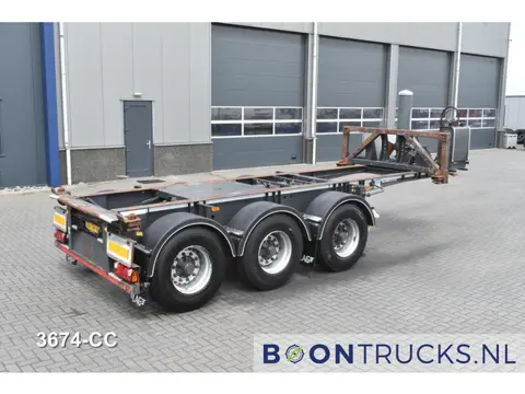 LAG O-3-CC A9 | 20ft TIPPING CHASSIS * 24v SELF SUPPORT * LIFT AXLE * BPW / DISC