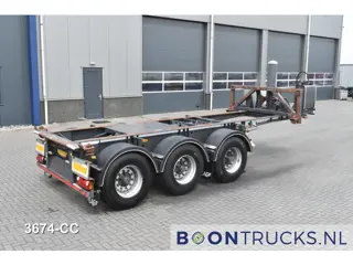 LAG O-3-CC A9 | 20ft TIPPING CHASSIS * 24v SELF SUPPORT * LIFT AXLE * BPW / DISC