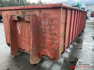 Container haakarm 20.5 m3 met deuren. BS1598