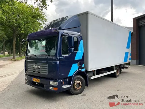 MAN TGL 8.180 4x2 Euro 4 Bakwagen gesloten laadbak met nieuwe APK BS1660